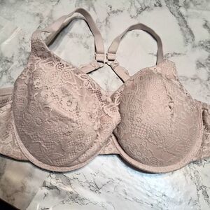 🎊No Boundaries Floral Lace Bra - Soft Pink